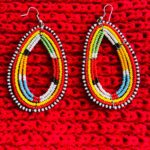 Multicolor Beaded Earrings 5