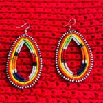 Multicolor Beaded Earrings 6